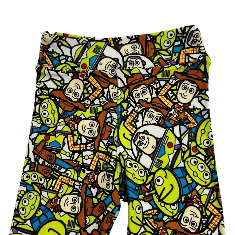 LulaRoe + Disney S/M Toy Story Buzz Lightyear Woody Alien Leggings